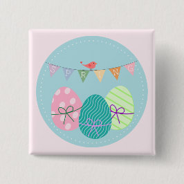 Ostereier Springtime Lavendel Blush Button