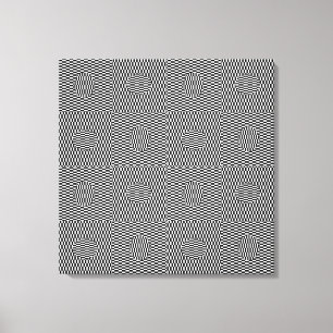 Ostereier-Suche OpArt Leinwanddruck