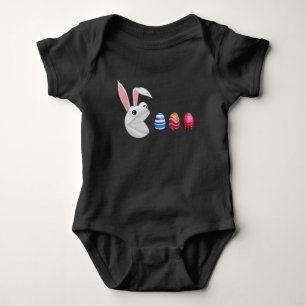 Ostereier-Suche Osterhase Baby Strampler