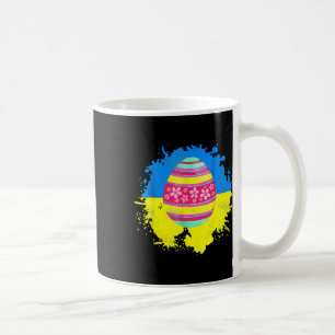 Ostereier Ukraine-Flagge Kaffeetasse
