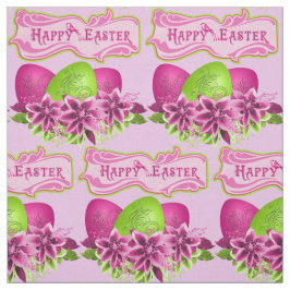 Ostereier und Blume zu Ostern 4,5" Stoff