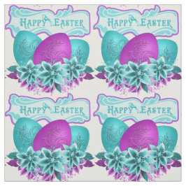 Ostereier und Blume zu Ostern 4,5" Stoff