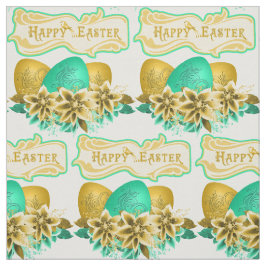 Ostereier und Blume zu Ostern 4,5" Stoff