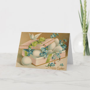 Ostereier Vergiss mich nicht geben Feiertagskarte