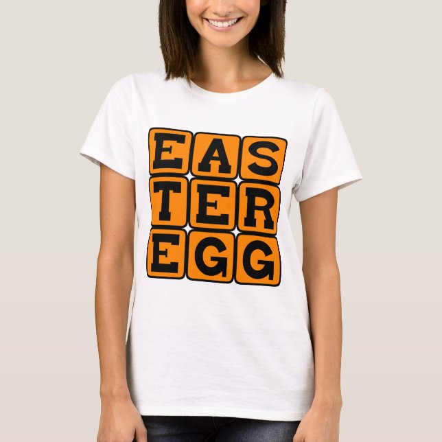 Ostereier, versteckte Leckerei T-Shirt (Vorderseite)