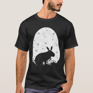 Ostereier Vintag Retro Stil Funny Capybara Ost T-Shirt