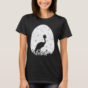 Ostereier Vintag Retro Stil Krane Bird Oaster S T-Shirt