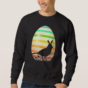Ostereier Vintager Stil Nord Kardinal Bird E Sweatshirt