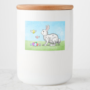 Ostereier von Bunny Lebensmitteletikett