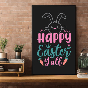 Ostereierjagd. Baby Rabbit Poster