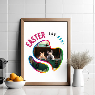 Ostereierjagd - Osterhase Poster