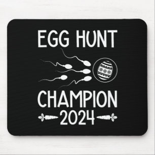 Ostereiersuche Champion Lustiger Vater Ostern Schw Mousepad