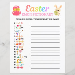 Osteremoji Pictionary Game