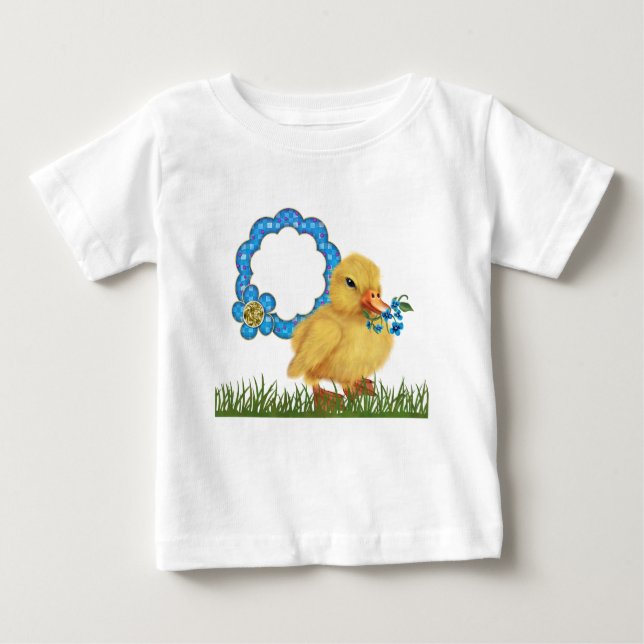 Osterente Baby T-shirt (Vorderseite)