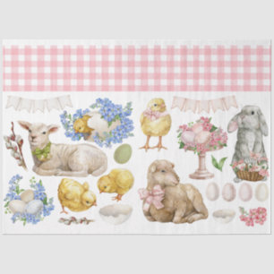Osterentpackungspapier Seidenpapier
