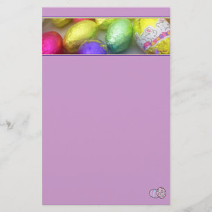 'Osterfarben' Stationery (Lavendel) Briefpapier