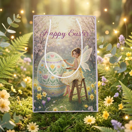 Osterfeen-Malerei-Ei Frühling Mittlere Geschenktüte