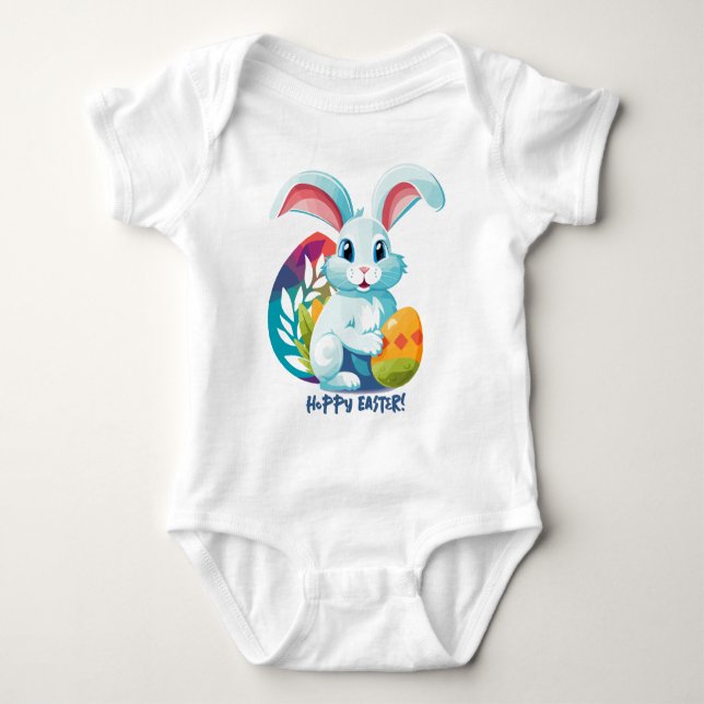 Osterfeier! Baby Strampler (Vorderseite)