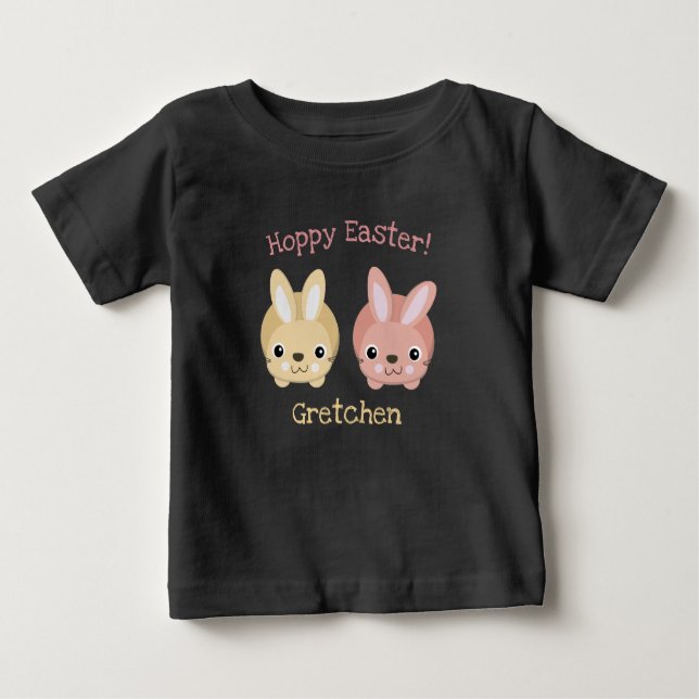 Osterfeier! Bunny Baby T-shirt (Vorderseite)