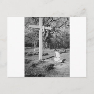 Osterfeier der Auferstehung Christi Einladungspostkarte