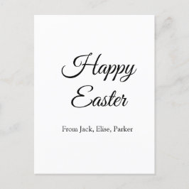 Osterfeier hinzufügen QR Foto glücklich Oster Postkarte