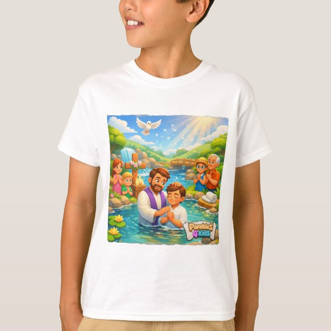 Osterfeier — Parables4Kids.com T-Shirt (Vorderseite)