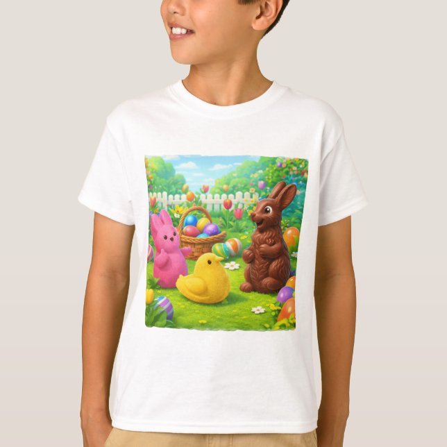 Osterfeier — Parables4Kids.com T-Shirt (Vorderseite)
