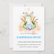 Osterfeiertag Einladung zur Eizelljagd