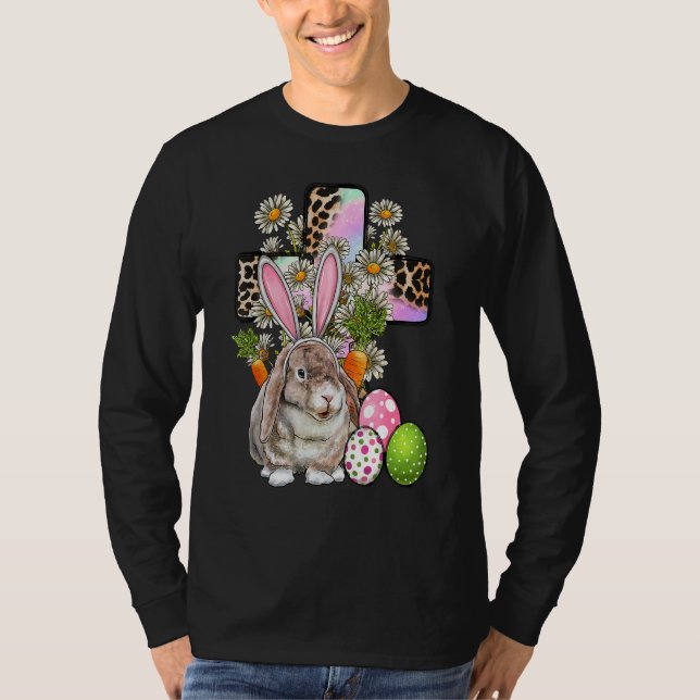 Osterfeiertag Niedlich Bunnies Kaninchen Ostertag  T-Shirt (Vorderseite)