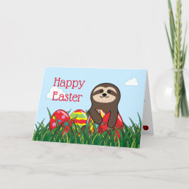Osterfeige & Eiergebäck Ostern Feiertagskarte