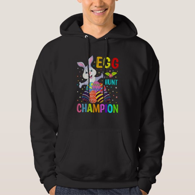 Osterfest für Kinder Ei Jagd Champion Gamer Hoodie (Vorderseite)