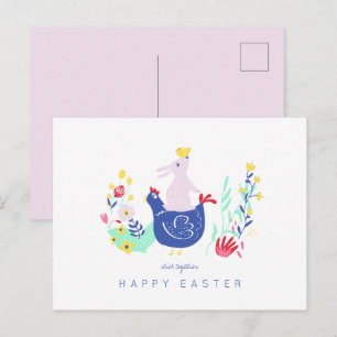 Osterfest Postkarte