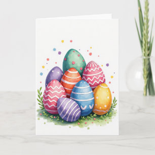 Osterfestliche Eier Frühling Karte