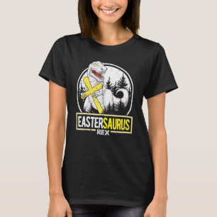 Osterfisch für Kinder Dinosaurier Bunny Oster Saur T-Shirt