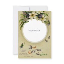 Osterflora Beste Wünsche Vintag Viktorianisch