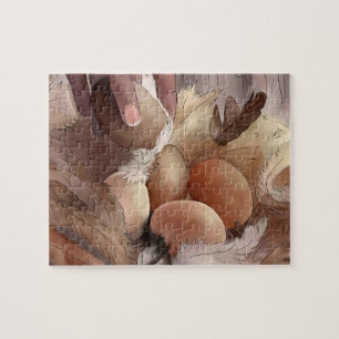 Osterfolie Puzzle