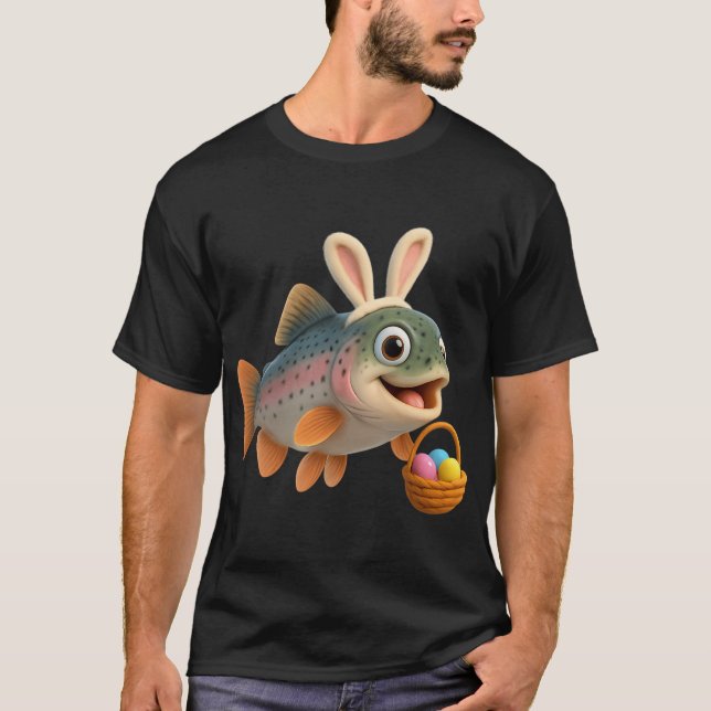 Osterforelle T-Shirt (Vorderseite)