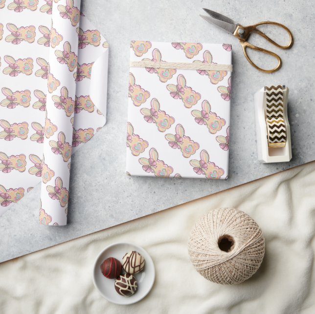 Osterfreude  geschenkpapier (Kunsthandwerk)