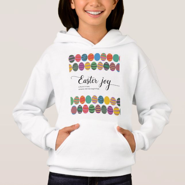 Osterfreude Hoodie (Vorderseite)