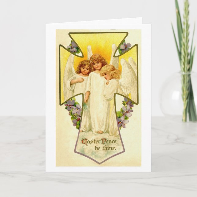 Osterfrieden ist dein feiertagskarte (Vorderseite)