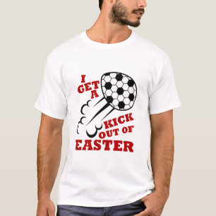 Osterfußball Niedlich bekomme ich ein Kick aus Ost T-Shirt