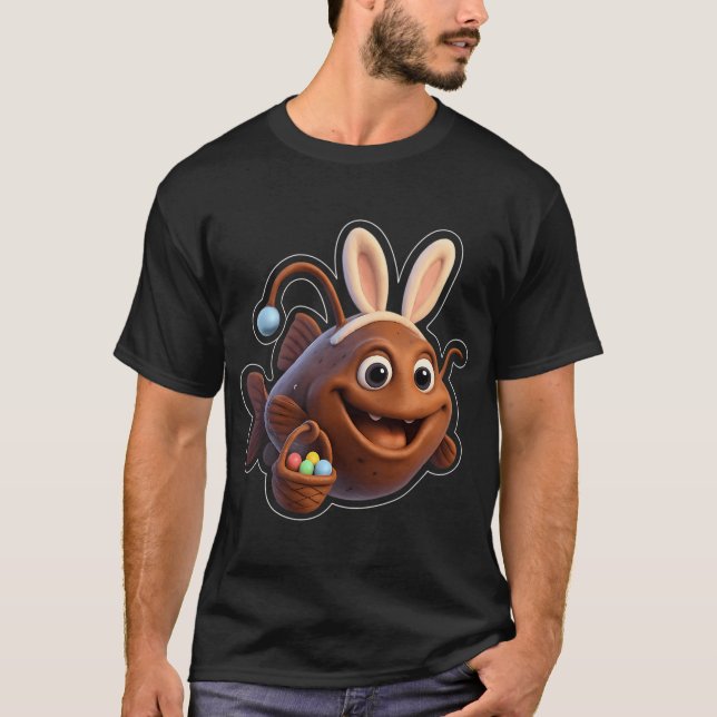 Osterfußballfisch T-Shirt (Vorderseite)
