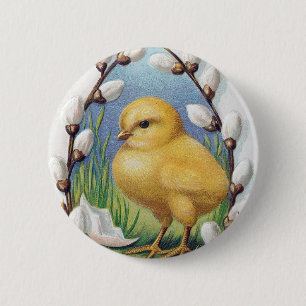 Ostergarten Gelber Kick Button