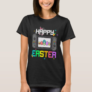 Ostergeblasene Ei Jagd Gamer Kinder Jungen Männer T-Shirt