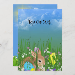 Ostergeblasenes Ei Hunt Party