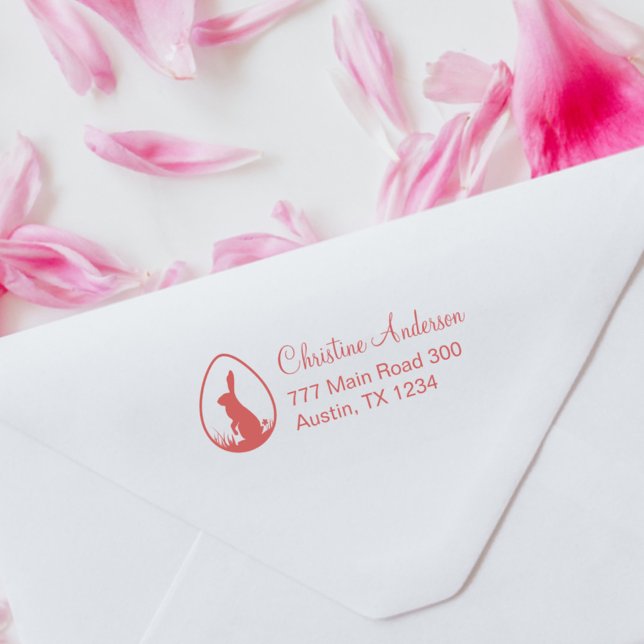 Ostergeblasenes Ei Rücksendeadresse Gummi Briefmar Gummistempel (Von Creator hochgeladen)