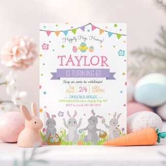 Ostergeburt Einladung, Osterhase Einladung