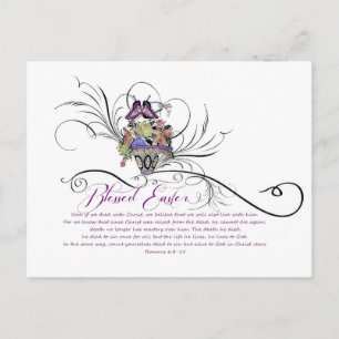 Ostergedächtniskarten-Postkarte Feiertagspostkarte