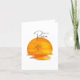 Ostergeklappte Ferienkarte Feiertagskarte