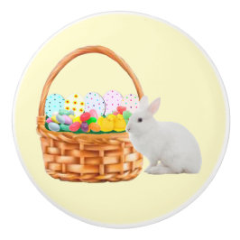 Ostergelbe Keramik Keramikknauf